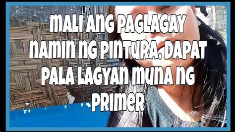 natuklap na pintura in english|Natuklap na pintura sa dingdin in English with examples.